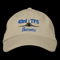 43rd TFS Golf Hat embroidered hats