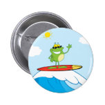 4419-Happy-Frog-While-Surfing HAPPY SURFER FROG CA buttons