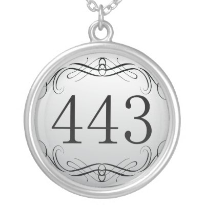 443 Area Code Necklaces by AreaCodes