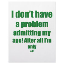 44 Admit my age letterhead