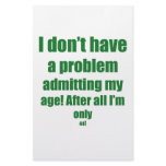 44 Admit my age Personalized Stationery