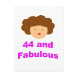 44 and Fabulous! Postcards