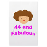44 and Fabulous! Personalized Stationery