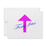 44 Arrow Invitation