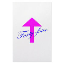 44 Arrow Personalized Stationery