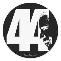 "44" Big Sticker