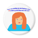 44 bites me in the ass fridge magnets
