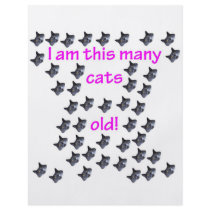44 Cat Heads Old Personalized Flyer