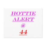 44 Hottie Alert Postcard