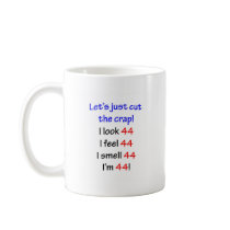 44  Let's cut the crap Mugs