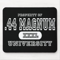 44 Magnum Univeristy Dark mousepads by universityshirts 44 Magnum Univeristy Dark mousepads