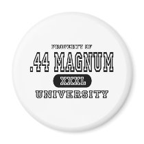 44 Magnum University magnets by universityshirts 44 Magnum University magnets