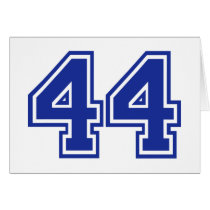 44 - number cards