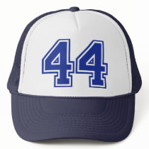 44 - number mesh hat