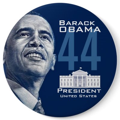44 (Round) Button by PraiseProducts