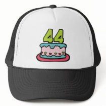 44 Year Old Birthday Cake Hats