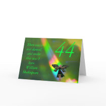 44th Birthday cards