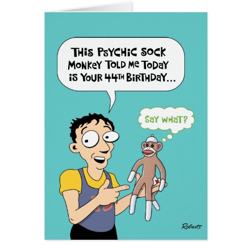 Funny 44th Birthday Cards Funny 44th Birthday Card Templates Postage