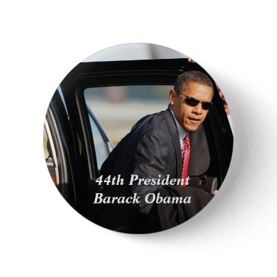 44th President Barack Obama Button