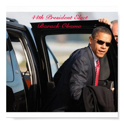 44th President ElectBarack Obama Print by mrsjack2u