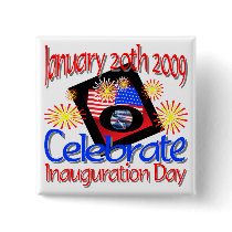 44th President  January 20th 2009 Inauguration buttons
