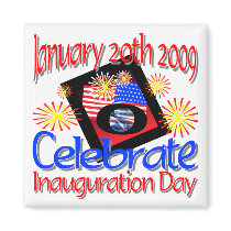 44th President  January 20th 2009 Inauguration magnets