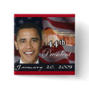 44th President Memorabilia buttons
