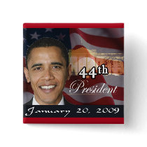 44th President Memorabilia buttons