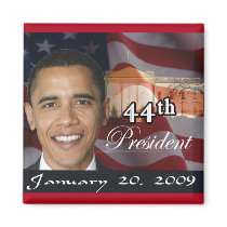 44th President Memorabilia magnets