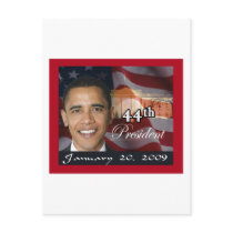 44th President Memorabilia postcards