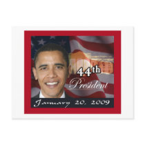 44th President Memorabilia postcards