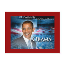 44th President OBAMA postcards by SweetRascal 44th President OBAMA postcards