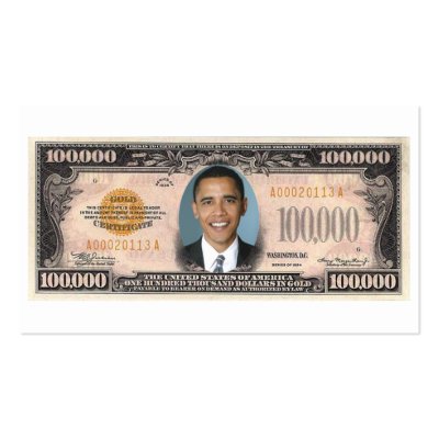 obama business card