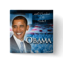 44th President of the USA buttons