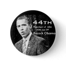44th President of  usa, Barack Obama buttons