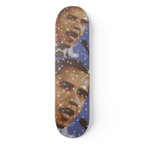 44th President of USA Barack Obama skateboard