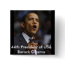 44th President of USA-Black History Month buttons
