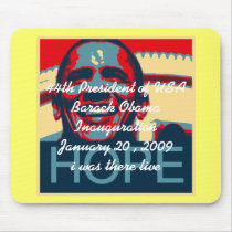 44th President of USA Mouse Mats