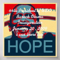 44th President of USA Print