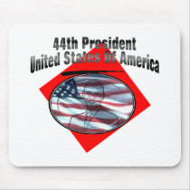 44th President United States Of America mousepads by fashionfiles 44th President United States Of America mousepads