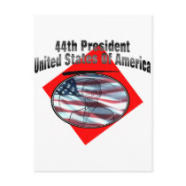 44th President United States Of America postcards