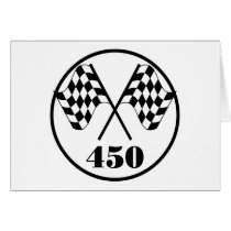 450 Checkered Flag Cards