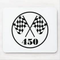 450 Checkered Flag Mouse Mats
