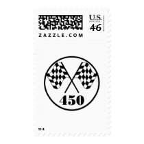 450 Checkered Flag Postage