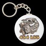 454 LS5 Engine keychains