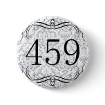 459 Area Code Pinback Buttons
