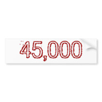 45,000 bumper stickers by journeyinward1 45,000 bumper stickers