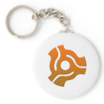 45 Adapter - Turntable Vinyl Record DJ Disc Jockey Key Chain