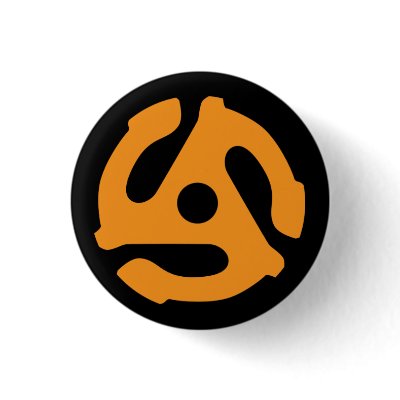 45 Adaptor 1-Inch Button by rynobot