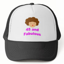 45 and fabulous hats